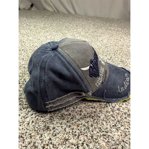 Black Rebel Indian Dakota Distressed Dad Hat Adjustable Cap Unisex - Picture 3 of 5